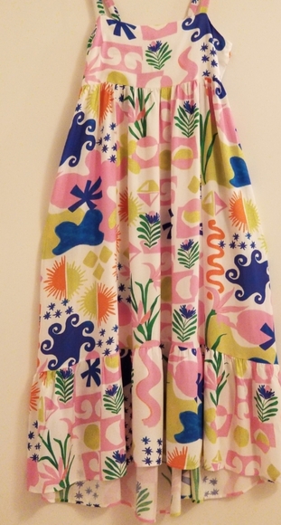 Abstract Spring Dress - Picture 9 of 10